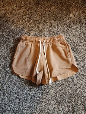 wild fable Tan Drawstring Lounge Shorts